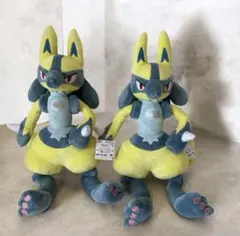 ポケットモンスターめちゃもふぐっとぬいぐるみ〜黄色いルカリオ～　2個セット