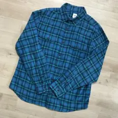 GAP 長袖チェックシャツ XL