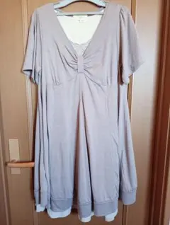 【LLサイズ】重ね着チュニック