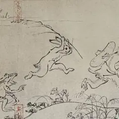 真作】本庄基晃 河童の図 - メルカリ