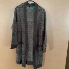 ロングカーディガン ブラウンのサムネイル