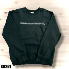 thisisneverthat ネバザ ブラック スウェット L K0261