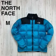 ノースフェイス ダウンジャケット ローツェ サミット 800 メンズ L 水色黒