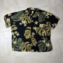 HAWAIIAN ハワイ製 ヴィンテージ オーバーサイズ 柄シャツ アロハシャツ