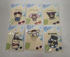 サンリオ ワッペンシール 日焼け ６種セット