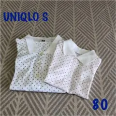 【親子ペア】ドット柄ポロシャツ ペア