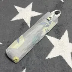 折り畳み傘 グレー グリーン イエロー 花柄 南国 カラビナつき開時 100cm