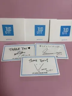 JYP サインカード ジュノ　チャンビン　スンミン　3枚セット バラ売り◯