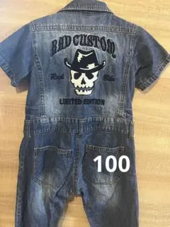 RAD CUSTOM デニム オールインワン つなぎ