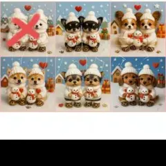 ハンドメイドオーダー受け付け(ポメラニアン、チワワ、ダックス、パピヨン)