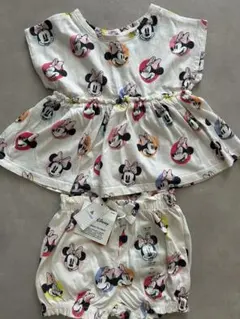 babyGapDisneyミニーマウスセットアップTシャツカボチャパンツ