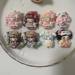 サンリオ デコパーツ ギャルキティ 8個セット