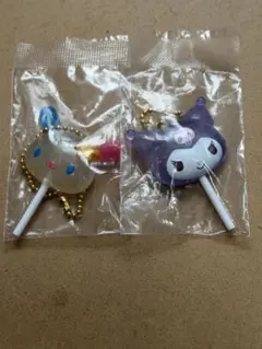 サンリオキャラクターズ カラフルキャンディチャーム クロミ ウサハナ2点セット