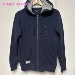 TOMMY HILFIGER ジップアップパーカー ネイビー Mのサムネイル