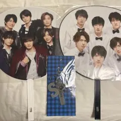 SixTONES 集合うちわ　カウコン Jr祭り アイランドストア　キーホルダー