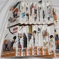 【初版多数・帯・特典付】ハイキュー!! 全45巻＋33.5巻＋小説5冊＋特典3枚 初版多数・帯・特典付】ハイキュー!! 全45巻＋33.5巻＋小説5冊＋特典3
