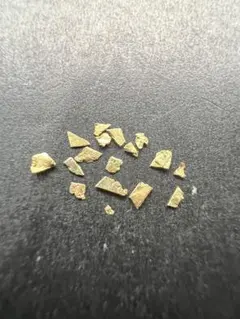 土肥金山 砂金採り体験記念品 自然金 鉱物標本 小判 ゴールド 現物資産