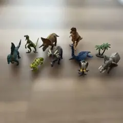 アニア 恐竜 動物 フィギュア まとめ売り 9点セット