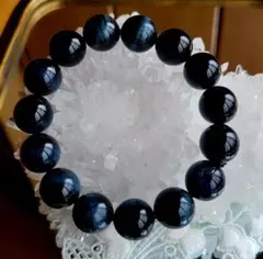 ○お買い得○ブルータイガーアイ　シラ強　大玉14mm