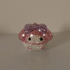 マイメロ　キラキラ　キーホルダー　ビジュー