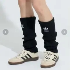 adidas レッグウォーマー ブラック FREE タグありのサムネイル