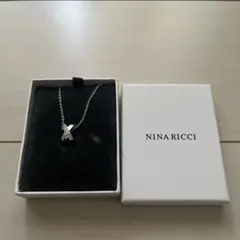 NINA RICCI ネックレス クロスモチーフ ストーンのサムネイル