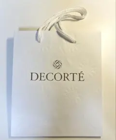 DECORTÉ ショップ袋 ホワイト