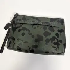 【極美品】COACH ワイルドビースト カモフラ クラッチバッグ セカンドバッグ