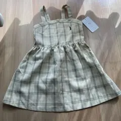 イーストボーイ　ノースリーブ チェックワンピース 100cm
