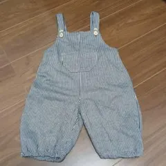 ストライプ オーバーオール 80cm