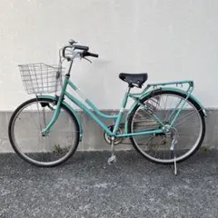 裕樹　シュライン ミストグリーン 24in7段 子供用自転車 宇都宮駅渡 ブリヂストンシュライン ミストグリーン 24in7段 子供用自転車 宇都宮
