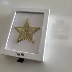 【新品 非売品】DIOR ディオール スターピンバッジ ラッキースター ゴールド