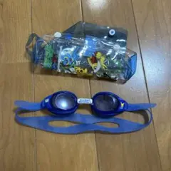 ポケットモンスター 子供用ゴーグル 青