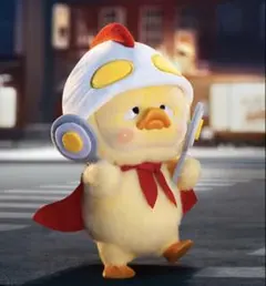 アップセットダックUPSETDUCK V3 スーパーマン アヒル ぬいぐるみ