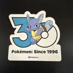 ポケモン 韓国限定 ポケモンストア30周年ロゴステッカー ラプラス