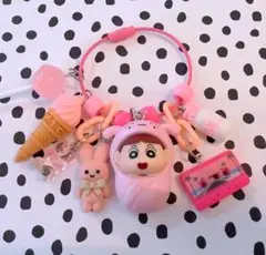 ガチャ詰めキーホルダー ピンク系のサムネイル