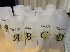ma様専用⭐︎テーブル番号付き席札多数セット