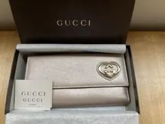 01 美品 GUCCI SOHO 長財布 ラウンドファスナー レザー hp6 - メルカリ