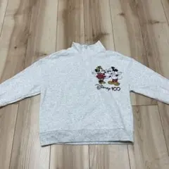 Disney 100周年記念 トレーナー 100cm グレー