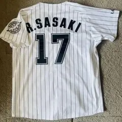 千葉ロッテマリーンズ 角中勝也 ユニフォーム XL O - メルカリ
