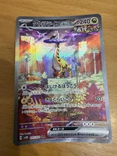 タケルライコex SAR スカーレット&バイオレット 拡張パック　ポケカ