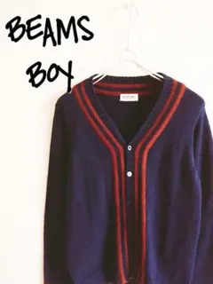 D221229 BEAMS BOY 7ゲージチルデンVカーディガンのサムネイル