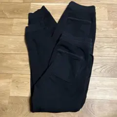 2本セット ユニクロ M ヒートテックボアスウェットパンツ ブラック