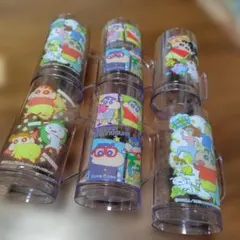 クレヨンしんちゃんプラスチックカップ 6個セット