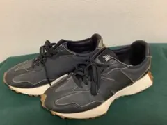 【極美品】ニューバランス　WS327LB スニーカー　オールブラック　23.5 New Balance WS327LB BLACK（ニューバランス WS327LB-ブラック