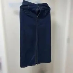 ダークブルーデニムタイトスカート M