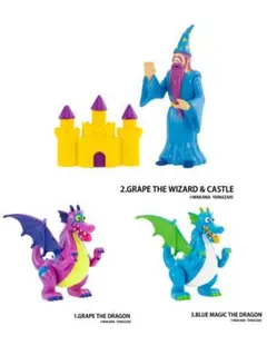 THE DRAGON&WIZARDフィギュアコレクション3種セット　山﨑若菜