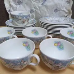 WEDGWOOD ピーターラビット ティーセット 1993年 - メルカリ