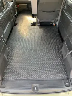 ブラックホンダ N-VANラゲッジマットフロントマット jj1jj2