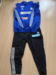 adidas アルビレックス新潟 ピステ上下セット 選手支給品　値下げ可‼️